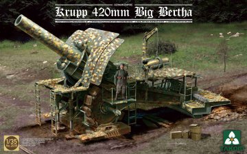 German Empire 420mm Big Bertha · TAK 2035 ·  Takom · 1:35