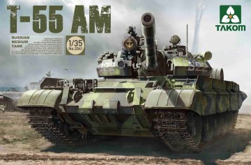 Russian Medium Tank T-55AM · TAK 2041 ·  Takom · 1:35