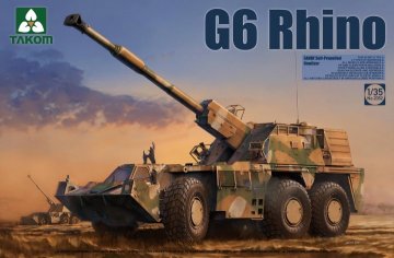G6 Rhino SANDF Self-Propelled Howitzer &middot; TAK 2052 &middot;  Takom &middot; 1:35