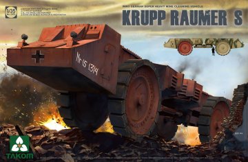 German Super Heavy Cleaning Vehicle Krupp Raumer S &middot; TAK 2053 &middot;  Takom &middot; 1:35