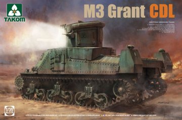British Medium Tank M3 Grant CDL · TAK 2116 ·  Takom · 1:35