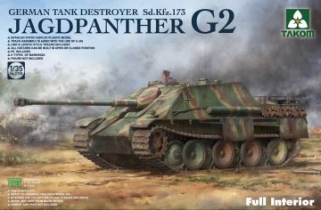 Jagdpanther G2 - German Tank Destroyer Sd. Kfz.173 w/full interior kit · TAK 2118 · Takom · 1:35 Jagdpanther G2 - German Tank Destroyer Sd. Kfz.173 w/full interior kit · TAK 2118 · Takom · 1:35