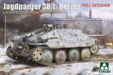 Jagdpanzer 38(t) Hetzer - Late Production with full Interior &middot; TAK 2172 &middot;  Takom &middot; 1:35