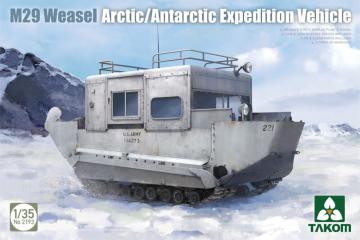 M29 Weasel Arctic/Antarctic Expedition Vehicle &middot; TAK 2193 &middot;  Takom &middot; 1:35