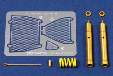 Yamaha YZR-M1 09 Gabel (vorn) · TA 12636 ·  Tamiya · 1:12