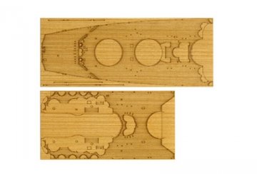 WWII Yamato Holz-Deck Dekor · TA 12645 ·  Tamiya · 1:350