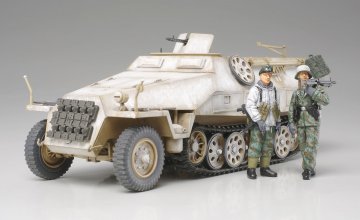 Sd.Kfz.251/1 Ausf.D Halbkette (2 Figuren) · TA 32564 ·  Tamiya · 1:48