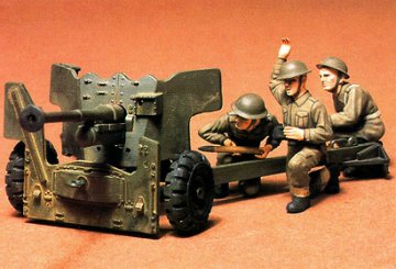British 6 pdr Anti-Tank Gun · TA 35005 ·  Tamiya · 1:35
