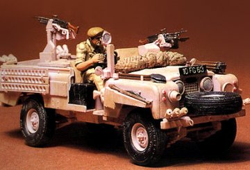 British SAS Land Rover, Pink Panther · TA 35076 ·  Tamiya · 1:35 British SAS Land Rover, Pink Panther · TA 35076 ·  Tamiya · 1:35
