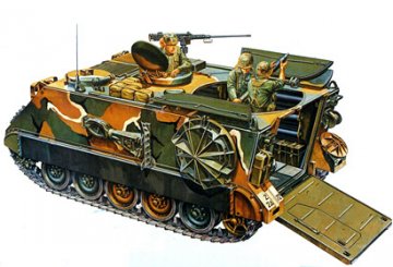 US M106A1 Armored S.P. Mortar · TA 35116 ·  Tamiya · 1:35