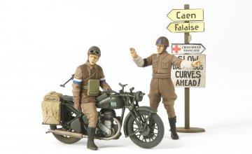 WWII Brit.BSA M20 Krad./Mi.Polizei · TA 35316 ·  Tamiya · 1:35