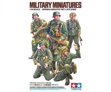 Figuren-Set Dt. Infanterie 1943-45 (5) &middot; TA 35382 &middot;  Tamiya &middot; 1:35