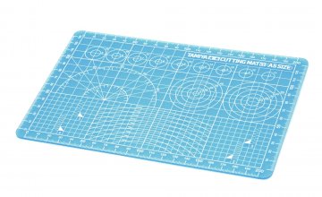 Schneidunterlage DIN A5/Blau 150x220mm &middot; TA 74142 &middot;  Tamiya