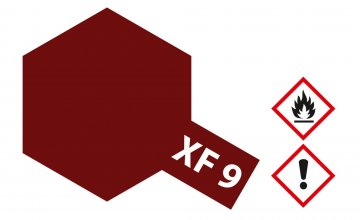 XF-9 Hull-Rot - matt [23ml] · TA 81309 ·  Tamiya