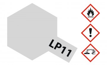 LP-11 Silber gl�nzend [10ml] &middot; TA 82111 &middot;  Tamiya
