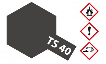 TS-40 Metallic-Schwarz · TA 85040 ·  Tamiya
