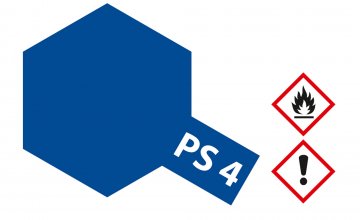 PS-4 Blau Polycarbonat 100ml &middot; TA 86004 &middot;  Tamiya