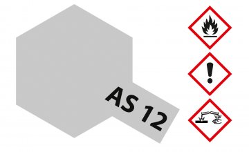 AS-12 Metalsilber (Blank) matt 100ml · TA 86512 ·  Tamiya