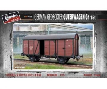 German gedeckter Güterwagen Gr type 15t · THM 35902 · Thundermodels · 1:35 German gedeckter Güterwagen Gr type 15t · THM 35902 · Thundermodels · 1:35