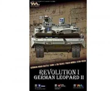 German Main Battle Tank Revolution I Leopard II &middot; TM 4629 &middot;  Tigermodel &middot; 1:35