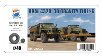 URAL 4320 - Gravity Tirex6 · TOU 3D015 · Toucan Model · 1:48 URAL 4320 - Gravity Tirex6 · TOU 3D015 · Toucan Model · 1:48