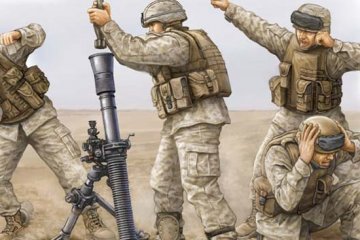 Modern �U.S. Marine M252 Team &middot; TRU 00423 &middot;  Trumpeter &middot; 1:35