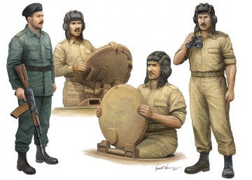 Iraqi Tank Crew &middot; TRU 00439 &middot;  Trumpeter &middot; 1:35