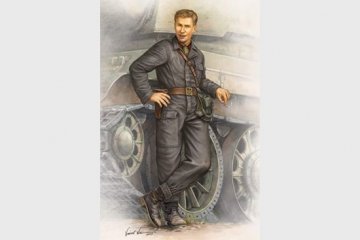 WWII Soviet Army Tank Crewman 1942 · TRU 00701 ·  Trumpeter · 1:16