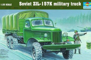 ZIL-157K Soviet Military Truck w/Canvas · TRU 01003 ·  Trumpeter · 1:35