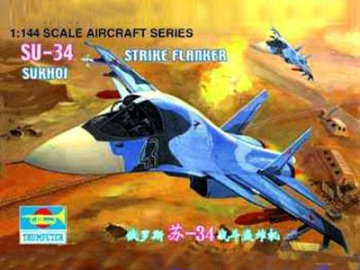 Sukhoi Su-34 Strike Flanker · TRU 01329 ·  Trumpeter · 1:144