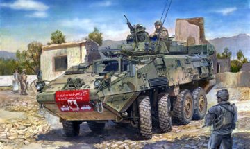 LAV-III 8x8 wheeled armoured vehicle · TRU 01519 ·  Trumpeter · 1:35