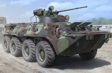 Russian BTR-80A APC · TRU 01595 ·  Trumpeter · 1:35