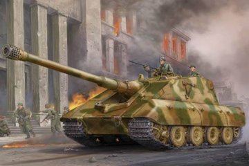 German StuG E-100 · TRU 01596 ·  Trumpeter · 1:35