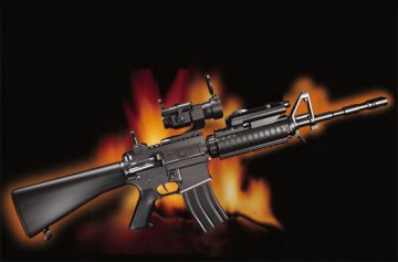 AR15/M16/M4 FAMILY-SR16 · TRU 01912 ·  Trumpeter · 1:3