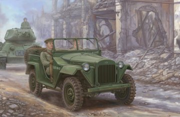 Soviet GAZ-67B Military Vehicles &middot; TRU 02346 &middot;  Trumpeter &middot; 1:35
