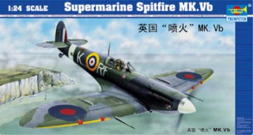 Supermarine Spitfire Mk. Vb · TRU 02403 ·  Trumpeter · 1:24