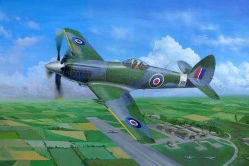 Supermarine Spiteful F.MK.14 Fighter · TRU 02850 ·  Trumpeter · 1:48