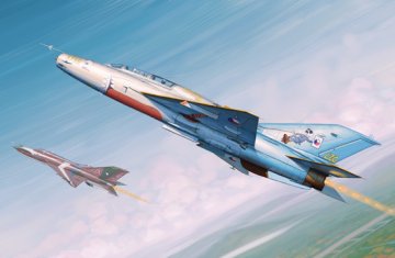 MiG-21UM Fighter · TRU 02865 ·  Trumpeter · 1:48