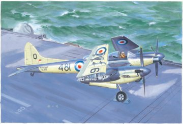 De Havilland Sea Hornet Nf.21 · TRU 02895 ·  Trumpeter · 1:48