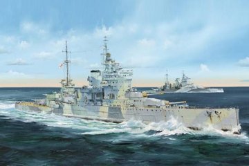 Battleship HMS Queen Elizabeth · TRU 05324 ·  Trumpeter · 1:350