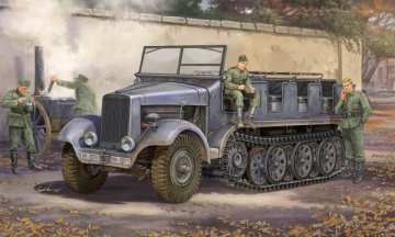 German Sd.Kfz.6 Halbk.zugm. Pionierausf. · TRU 05530 ·  Trumpeter · 1:35