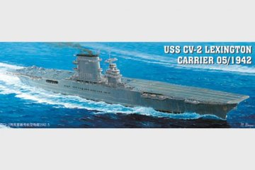 Flugzeugtrger USS Lexington CV 2 · TRU 05608 ·  Trumpeter · 1:350