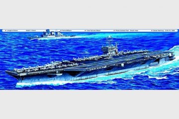 USS John C. Stennis CVN-74 · TRU 05733 ·  Trumpeter · 1:700