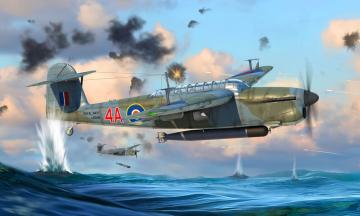 Fairey Barracuda &middot; TRU 05825 &middot;  Trumpeter &middot; 1:48