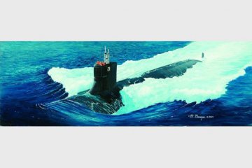 U-Boot USS SSN-21 Seawolf · TRU 05904 ·  Trumpeter · 1:144
