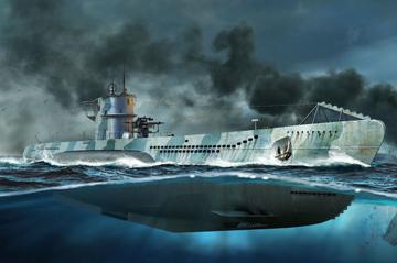 DKM Navy Type VII-C U-Boat · TRU 05912 ·  Trumpeter · 1:144