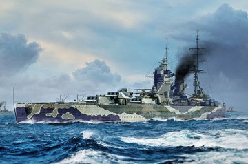 HMS Rodney &middot; TRU 06718 &middot;  Trumpeter &middot; 1:700