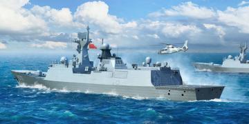 PLA Navy Type 054A FF · TRU 06727 ·  Trumpeter · 1:700