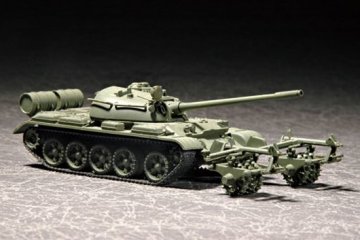T-55 with KMT-5 &middot; TRU 07283 &middot;  Trumpeter &middot; 1:72