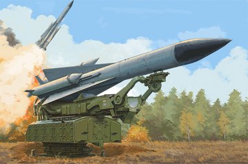 Russian 5V28 of 5P72 Launcher SAM-5 Gammon &middot; TRU 09550 &middot;  Trumpeter &middot; 1:35